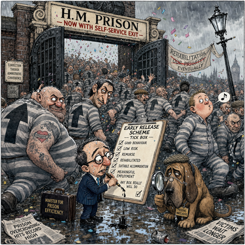 Political cartoon: Don't worry — the watchdog is keeping a very close eye on them all.