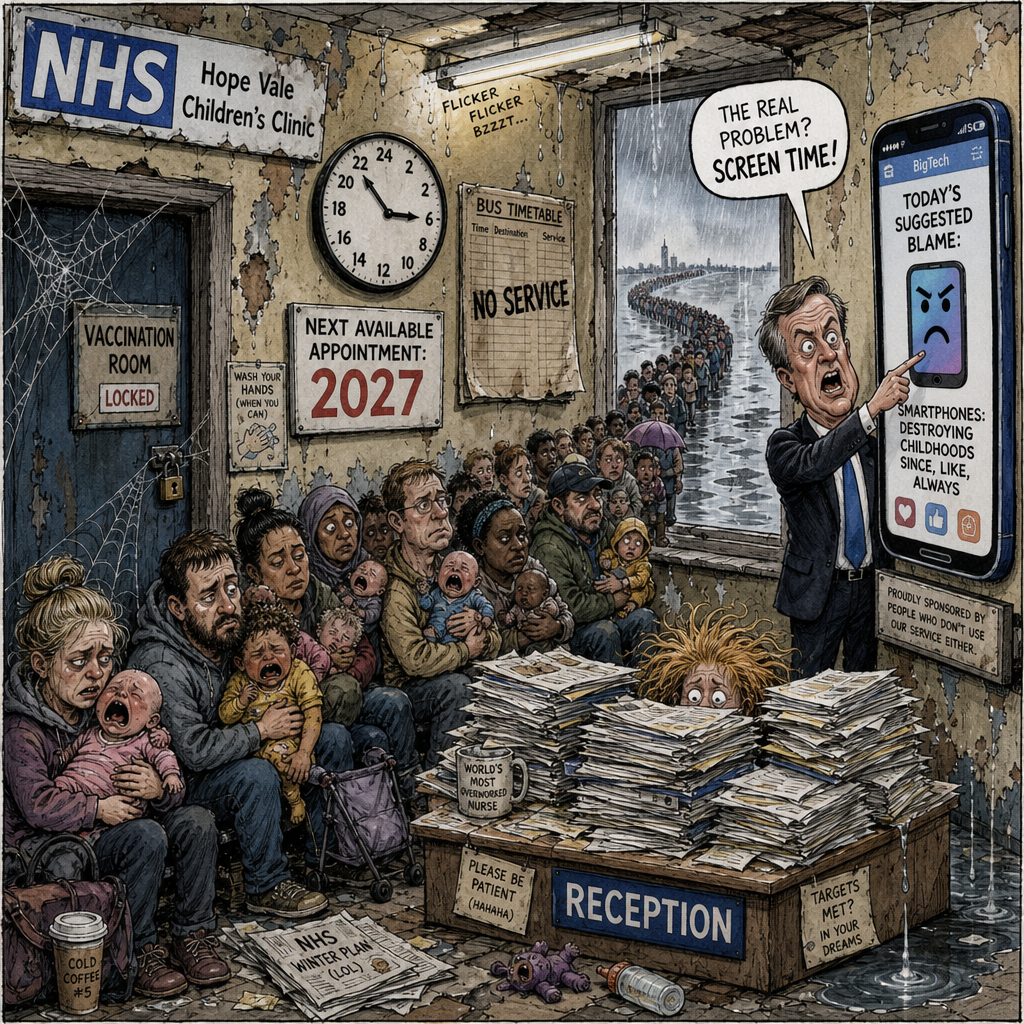 It's definitely the phones.