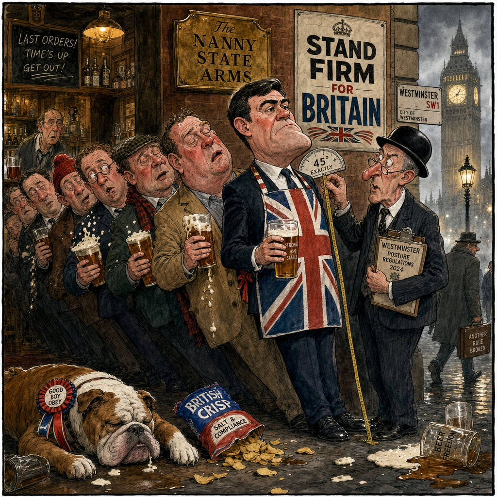 Downing Street insists the ancient British right to stand up while falling over must be protected at all costs.